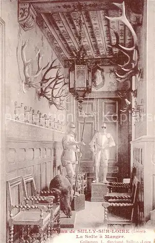 AK / Ansichtskarte Sully sur Loire La Salle a Manger Sully sur Loire