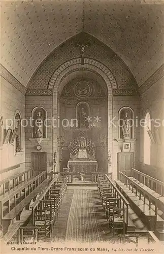 AK / Ansichtskarte Le_Mans_Sarthe Chapelle du Tiers Ordre Fransiscain du Mans Le_Mans_Sarthe