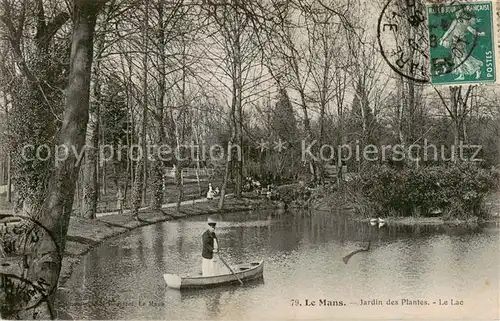 AK / Ansichtskarte Le_Mans_Sarthe Jardin des Plantes Le Lac Le_Mans_Sarthe