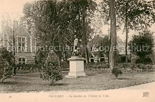AK / Ansichtskarte Orleans_45_Loiret Le Jardin de lHotel de Ville 