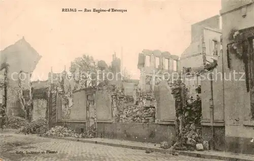 AK / Ansichtskarte Reims_51 Rus Eugene d Esteuque 