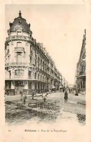 AK / Ansichtskarte Orleans_45_Loiret Rue de la Republique 