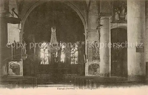 AK / Ansichtskarte Terce Nef de l Eglise Terce