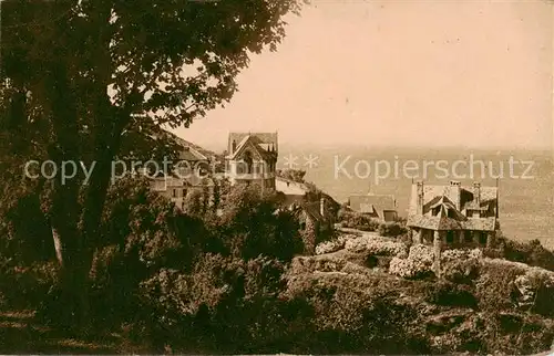 AK / Ansichtskarte Landemer Vue sur la Vallee et la Mer Landemer