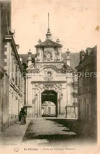 AK / Ansichtskarte La_Fleche_72_Sarthe Porte du Prytanee Militaire 