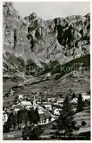 AK / Ansichtskarte Loueche les Bains__Leukerbad_VS et la Gemmi 