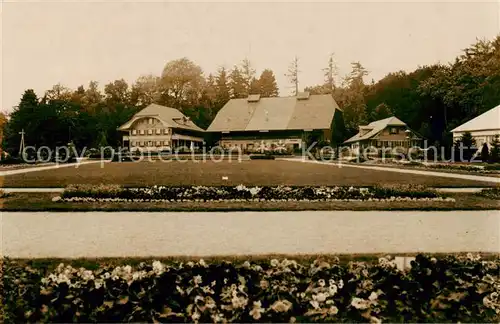 AK / Ansichtskarte Bern_BE IX Schweizerische Ausstellung fuer Landwirtschaft Forstwirtschaft und Gartenbau Bauernhaus mit Lehrscheune und Dienstengebaeude Bern_BE