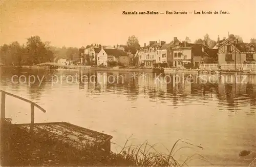 AK / Ansichtskarte Samois sur Seine_77 Bas Samois Bords de l eau 