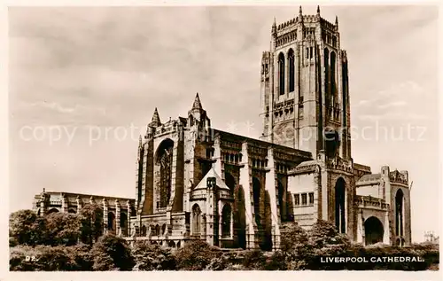 AK / Ansichtskarte 73815440 Liverpool__UK Cathedral 