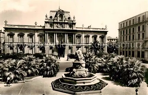 AK / Ansichtskarte Montpellier_Herault La Prefecture Fontaine Montpellier Herault