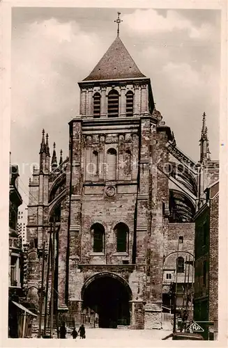 AK / Ansichtskarte Saint Quentin_02_Aisne Rue Saint Andre et la Basilique 