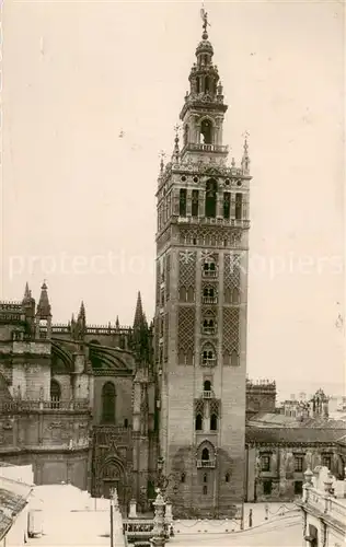 AK / Ansichtskarte  Sevilla_Andalucia_ES La Giralda Catedral 