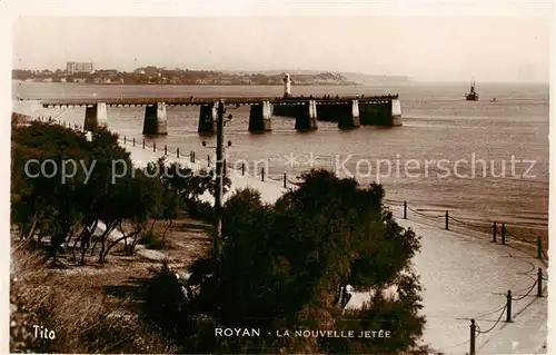 AK / Ansichtskarte Royan_17 La nouvelle jetee 