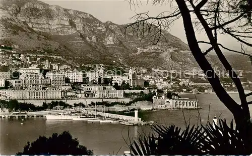 AK / Ansichtskarte 73815470 Monte-Carlo_Monaco Entrée du port et le Tir aux Pigeons 