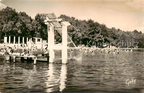 AK / Ansichtskarte Sille le Guillaume_72_Sarthe Coco Plage et le Plongeoir 