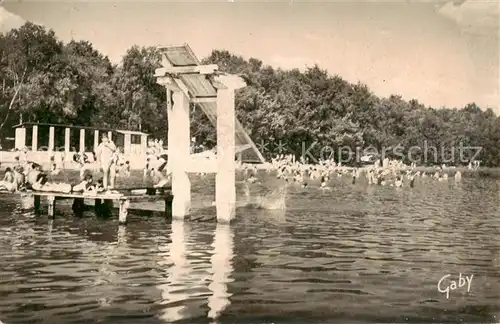 AK / Ansichtskarte Sille le Guillaume_72_Sarthe Coco Plage et le Plongeoir 