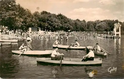 AK / Ansichtskarte Sille le Guillaume_72_Sarthe Coco Plage et le Plongeoir 