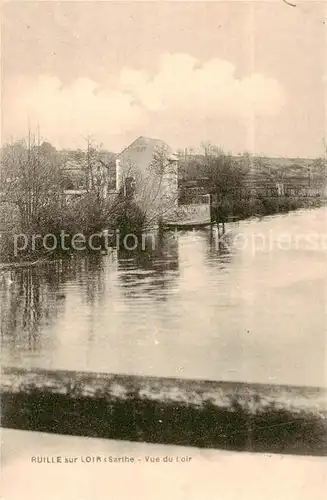 AK / Ansichtskarte Ruille sur Loir Vue du Loir Ruille sur Loir