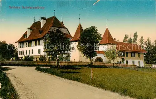 AK / Ansichtskarte Schwarzenberg__Brienz_BE Schloss Schwarzenburg Militaersache 
