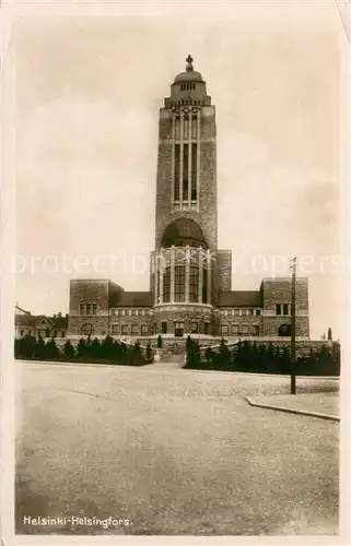 AK / Ansichtskarte  Helsinki_Suomi Kirche 