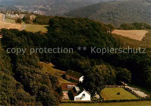 AK / Ansichtskarte 73815617 Breckerfeld Fliegeraufnahme mir Naturfreundehaus Sommerhagen Breckerfeld