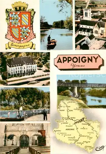 AK / Ansichtskarte  Appoigny Vue partielle Appoigny