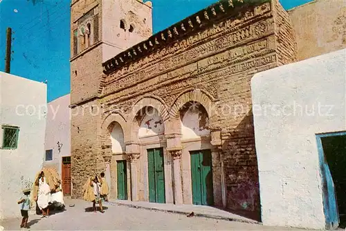 AK / Ansichtskarte  Kairouan_Qairawan_Tunesie Mosquee des trois portes 