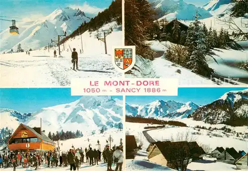 AK / Ansichtskarte  Le_Mont-Dore_63 Skilift Panorama Gasthaus 
