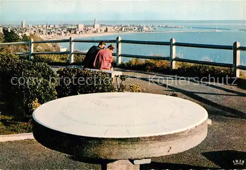 AK / Ansichtskarte  Sainte-Adresse La table d'orientation Sainte-Adresse