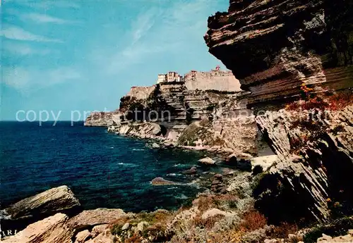 AK / Ansichtskarte  Bonifacio_Corse_du_Sud Les falaises cote Sud Bonifacio_Corse_du_Sud