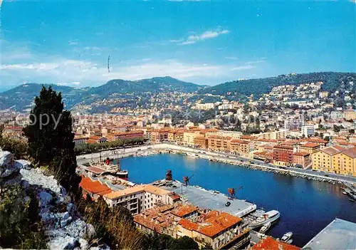 AK / Ansichtskarte  Nice__06_Nizza Le Port vue sur le Mont Alban 