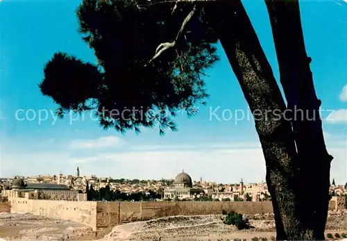 AK / Ansichtskarte  Jerusalem_Yerushalayim Panorama Jerusalem_Yerushalayim