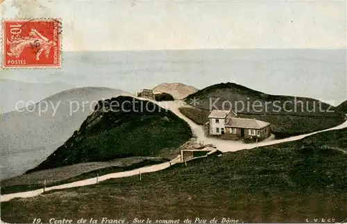 AK / Ansichtskarte  Le_Puy_de_Dome_63_Montagne Centre de la France Sur le sommet du Puy de Dome 