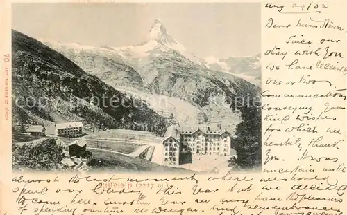 AK / Ansichtskarte  Riffelalp_VS Panorama 