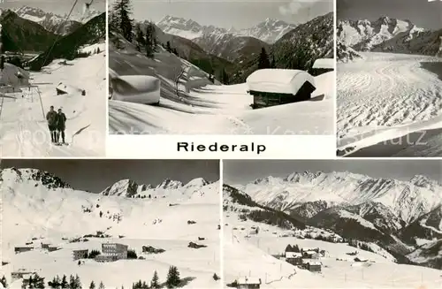 AK / Ansichtskarte  Riederalp_VS Teilansichten 