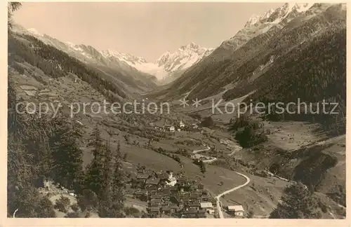 AK / Ansichtskarte  Loetschental_VS Loetschenlucke Ferden und Kippel 