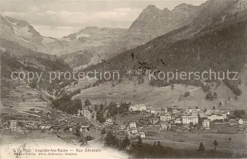 AK / Ansichtskarte  Loeche-les-Bains_VS Vue generale 