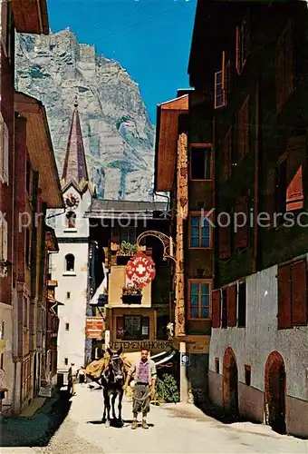 AK / Ansichtskarte  Leukerbad_Loueche-les-Bains_VS Dorfpartie 