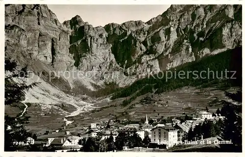 AK / Ansichtskarte  Loeche-les-Bains_VS et la Gemmi 