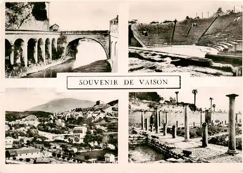 AK / Ansichtskarte  Vaison-la-Romaine_Vaucluse_84 Vue partielle 