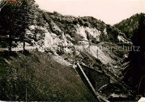 AK / Ansichtskarte  Le_Lioran_1368m_15_Cantal Entree des deux tunnels 