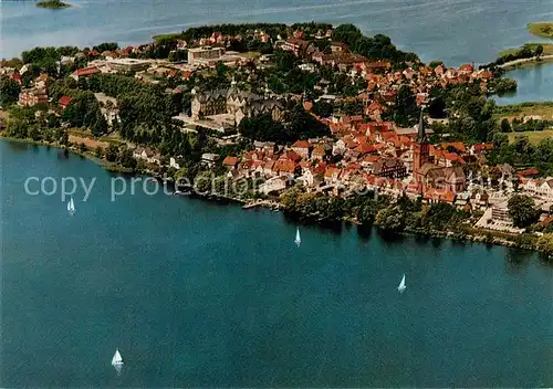 AK / Ansichtskarte  Ploen_See Fliegeraufnahme Ploen_See