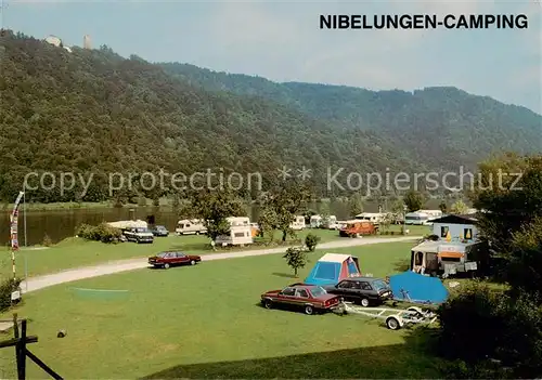 AK / Ansichtskarte 73815877 Wesenufer_Donau_AT Nibelungen Camping 