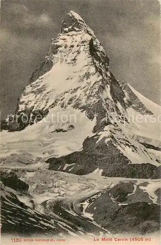 AK / Ansichtskarte  Zermatt_VS Matterhorn Zermatt_VS