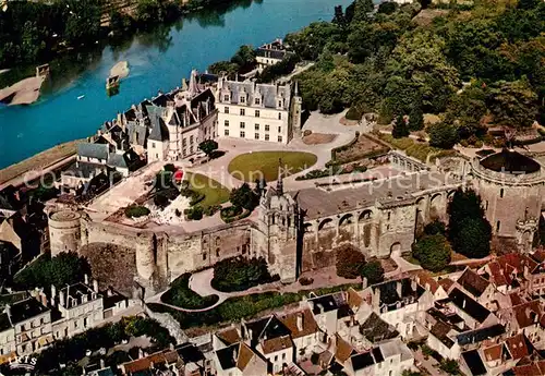 AK / Ansichtskarte  Amboise_37 Le chateau Vue aerienne 