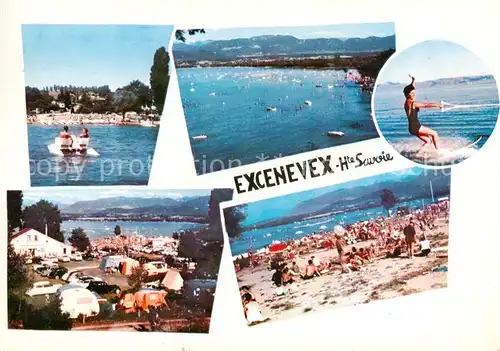 AK / Ansichtskarte  Excenevex_74_Haute-Savoie Vue partielle La Plage 