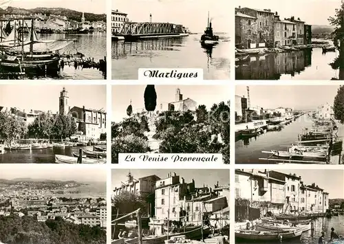 AK / Ansichtskarte  Martigues_13_Bouches-du-Rhone Vue partielle 