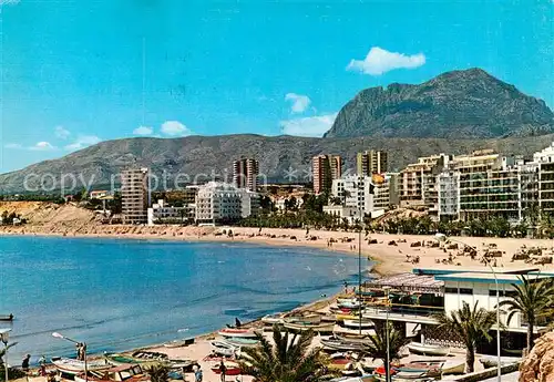 AK / Ansichtskarte  Benidorm_ES Strandpartie 