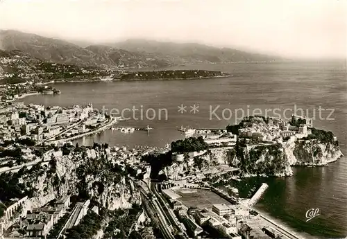 AK / Ansichtskarte 73815973 Monaco Vue generale aerienne de la Principaute Monaco