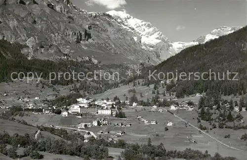 AK / Ansichtskarte  Leukerbad_Loueche-les-Bains_VS mit Balmhorn Gitzifurgge und Ferdenrothorn 